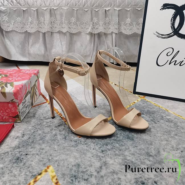 DG High-heeled sandals 11 cm In Beige - 1