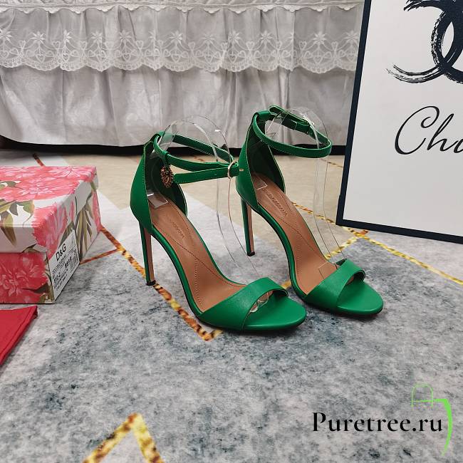 DG High-heeled sandals 11 cm In Green - 1