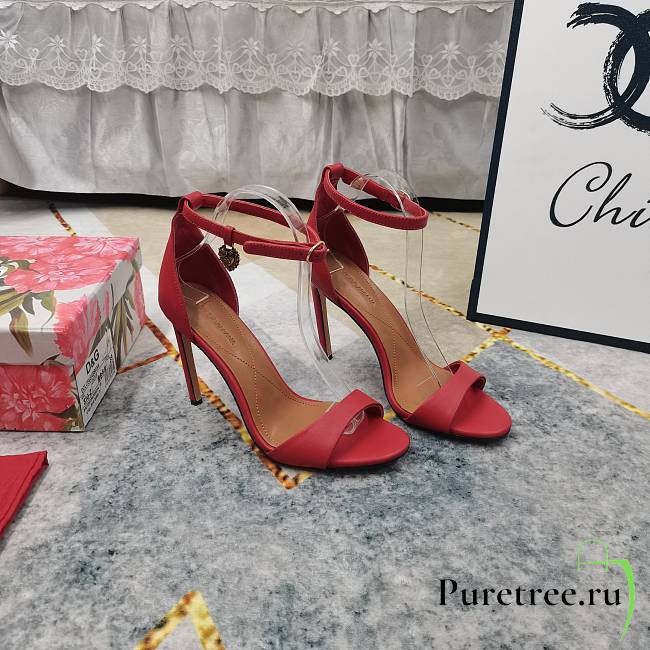 DG High-heeled sandals 11 cm In Red - 1