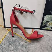 DG High-heeled sandals 11 cm In Red - 4