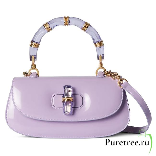 GUCCI | Bamboo Diva medium bag in purble - 1