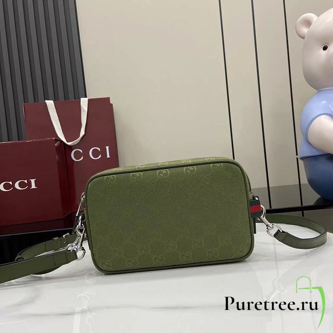 GUCCI | GG canvas small crossbody bag Forest green GG canvas - 1