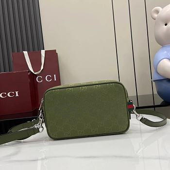 GUCCI | GG canvas small crossbody bag Forest green GG canvas