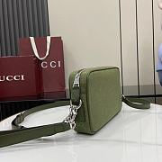 GUCCI | GG canvas small crossbody bag Forest green GG canvas - 6