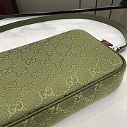 GUCCI | GG canvas small crossbody bag Forest green GG canvas - 5