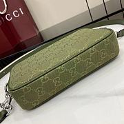 GUCCI | GG canvas small crossbody bag Forest green GG canvas - 3