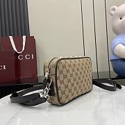GUCCI | GG canvas small crossbody bag Forest beige GG canvas - 5