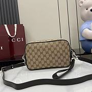GUCCI | GG canvas small crossbody bag Forest beige GG canvas - 4
