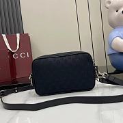 GUCCI | GG canvas small crossbody bag Forest black GG canvas - 6