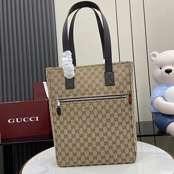 GUCCI | GG canvas large tote bag GG canvas large 