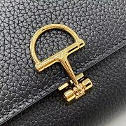 GUCCI | Softbit continental wallet grainy leather in black - 2