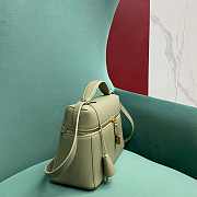 LORO PIANA | Extra Bag L27 Smooth Calfskin Dark Lichen Green - 6