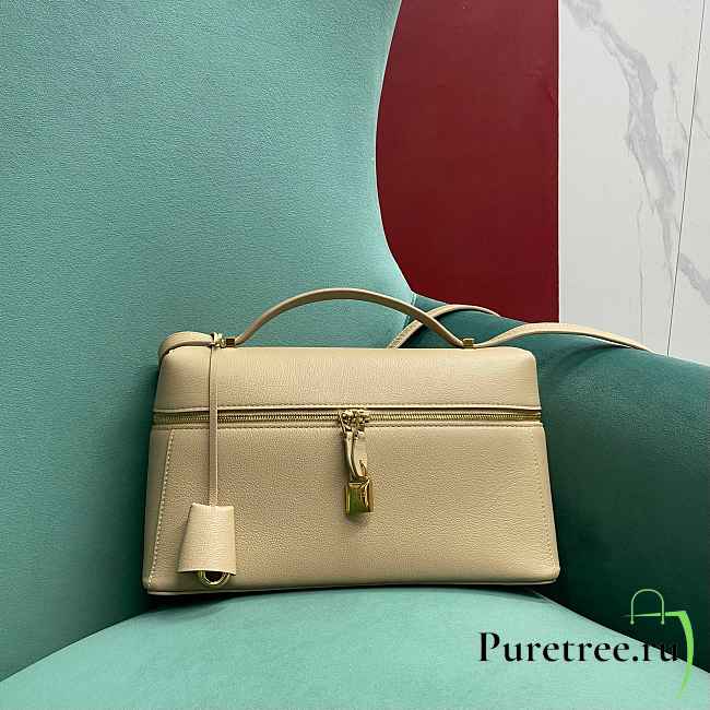 LORO PIANA | Extra Bag L27 Smooth Calfskin Sunday Morning/Sun Gold - 1