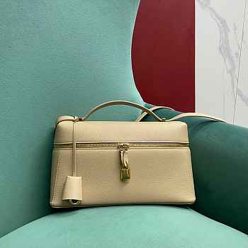 LORO PIANA | Extra Bag L27 Smooth Calfskin Sunday Morning/Sun Gold