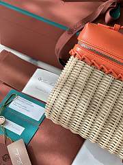 LORO PIANA | Extra Pocket L19 North-South wicker orange - 5