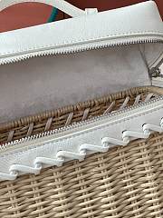 LORO PIANA | Extra Pocket L19 North-South wicker white - 6