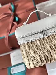 LORO PIANA | Extra Pocket L19 North-South wicker white - 5