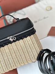 LORO PIANA | Extra Pocket L19 North-South wicker black - 5