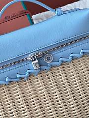 LORO PIANA | Extra Pocket L19 North-South wicker blue - 2