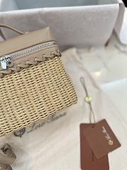 LORO PIANA | Extra Pocket L19 North-South wicker beige - 3