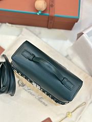 LORO PIANA | Extra Pocket L19 North-South wicker dark green - 6