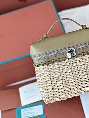 LORO PIANA | Extra Pocket L19 North-South wicker green - 5