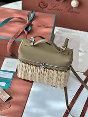 LORO PIANA | Extra Pocket L19 North-South wicker green - 2