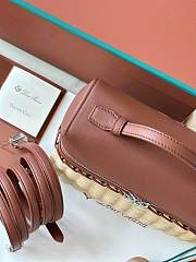 LORO PIANA | Extra Pocket L19 North-South wicker Deep Kummel - 6