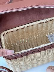 LORO PIANA | Extra Pocket L19 North-South wicker Deep Kummel - 5