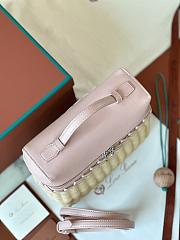 LORO PIANA | Extra Pocket L19 North-South wicker pink - 6