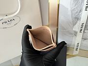 PRADA | Fiery Saffiano Leather Card Holder In Beige - 5