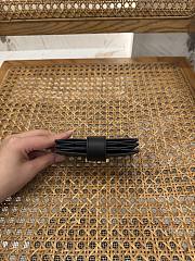 CELINE | Triomphe Accordeon Wallet In Black - 5