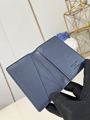 LOUIS VUITTON | Pocket Organizer Wallet Navy Blue M14786 - 2