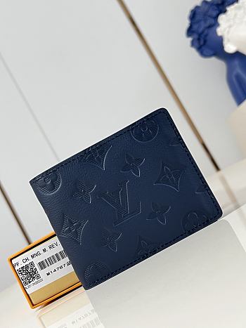 LOUIS VUITTON | Multiple Wallet Navy Blue M14787