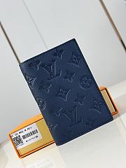 LOUIS VUITTON | Passport Wallet Navy Blue M14792 - 1