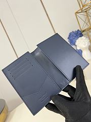 LOUIS VUITTON | Passport Wallet Navy Blue M14792 - 5