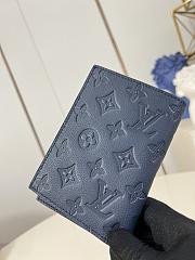 LOUIS VUITTON | Passport Wallet Navy Blue M14792 - 4