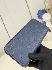 LOUIS VUITTON | Zippy Wallet Horizontal Navy Blue M14847 - 2