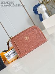 LOUIS VUITTON | Low Key Card Wallet Cognac Brown  - 1