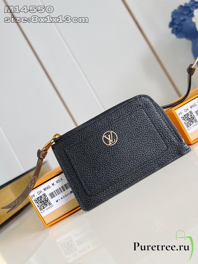 LOUIS VUITTON | Low Key Card Wallet Black - 1