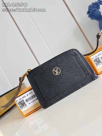 LOUIS VUITTON | Low Key Card Wallet Black