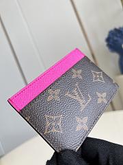 LV x TM Card Holder Monogram coated canvas  - 6