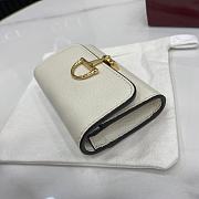 GUCCI | Softbit card case Gold-toned hardware in white - 6