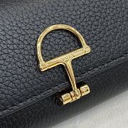 GUCCI | Softbit card case Gold-toned hardware in black - 2