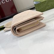 GUCCI | GG Emblem Medium Wallet In Beige - 6