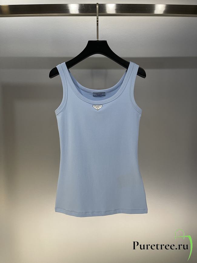 PRADA | Tank Top In Blue - 1