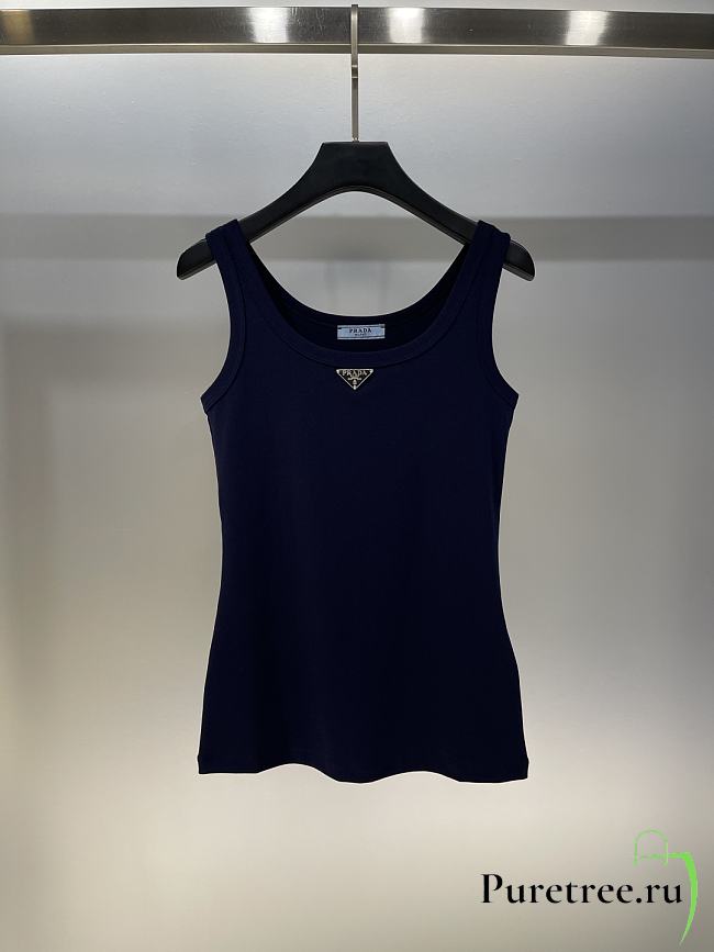 PRADA | Tank Top In Dark Blue - 1
