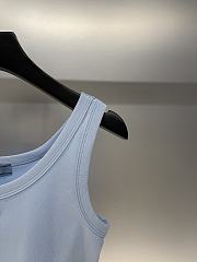 PRADA | Tank Top Croptop In Blue - 5
