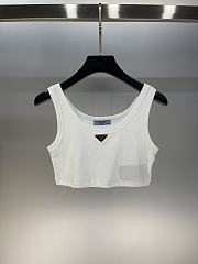PRADA | Tank Top Croptop In White - 1