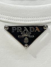 PRADA | Tank Top Croptop In White - 3